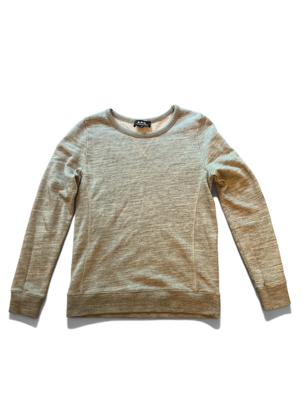 A.P.C. Women’s Crewneck Sweater in Light Heather Gray